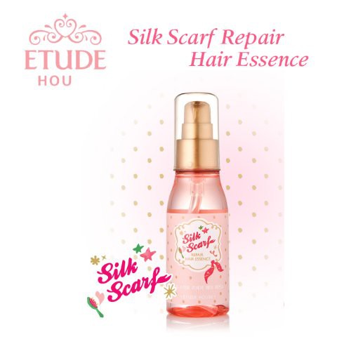 etude silk scarf hologram hair essence