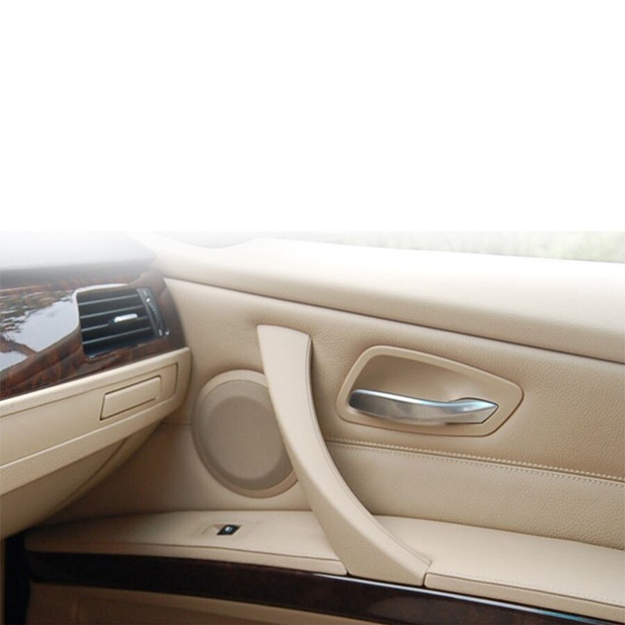 Trim Cover Easy to Install Right Door for Passenger for BMW 3 Series Beige Interior Door Panel Inner Car Handle Car Handle Front/Rear Interior Door 