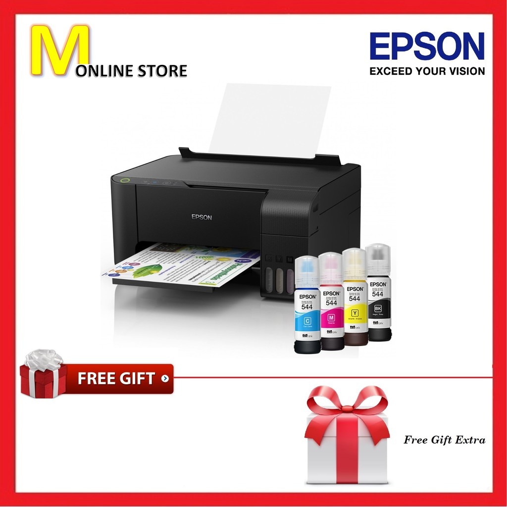 Epson EcoTank L3110 AllinOne Ink Tank Printer Comes With Original Ink
