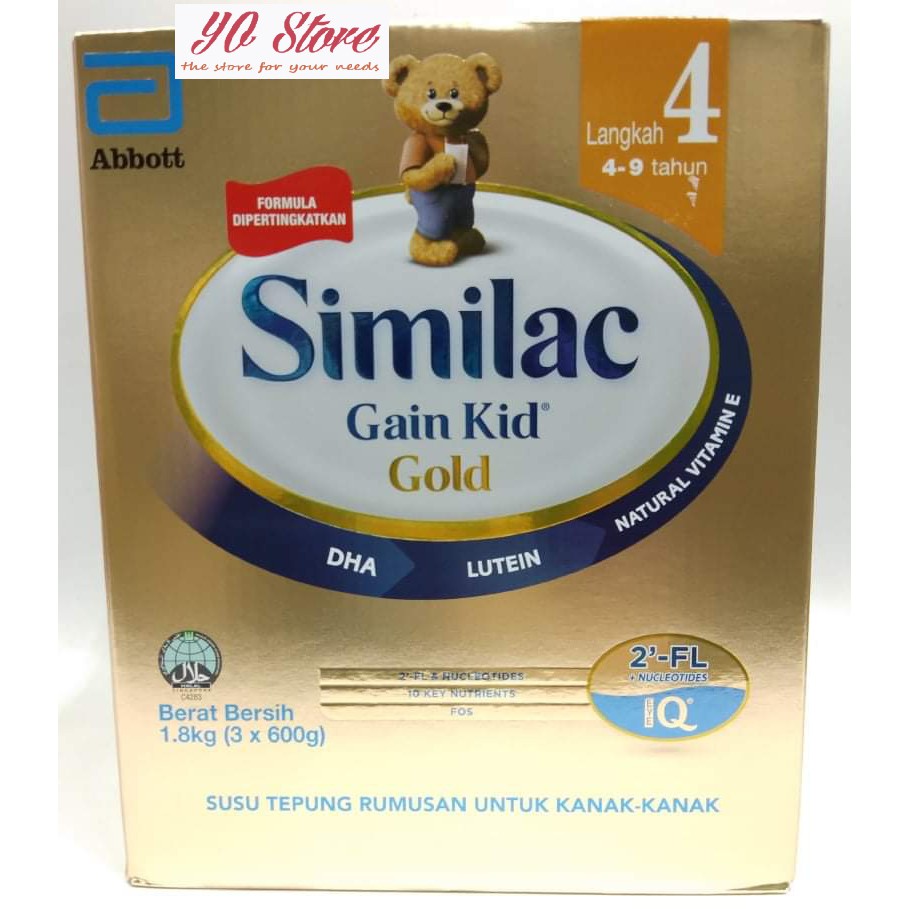 similac gain kid 4