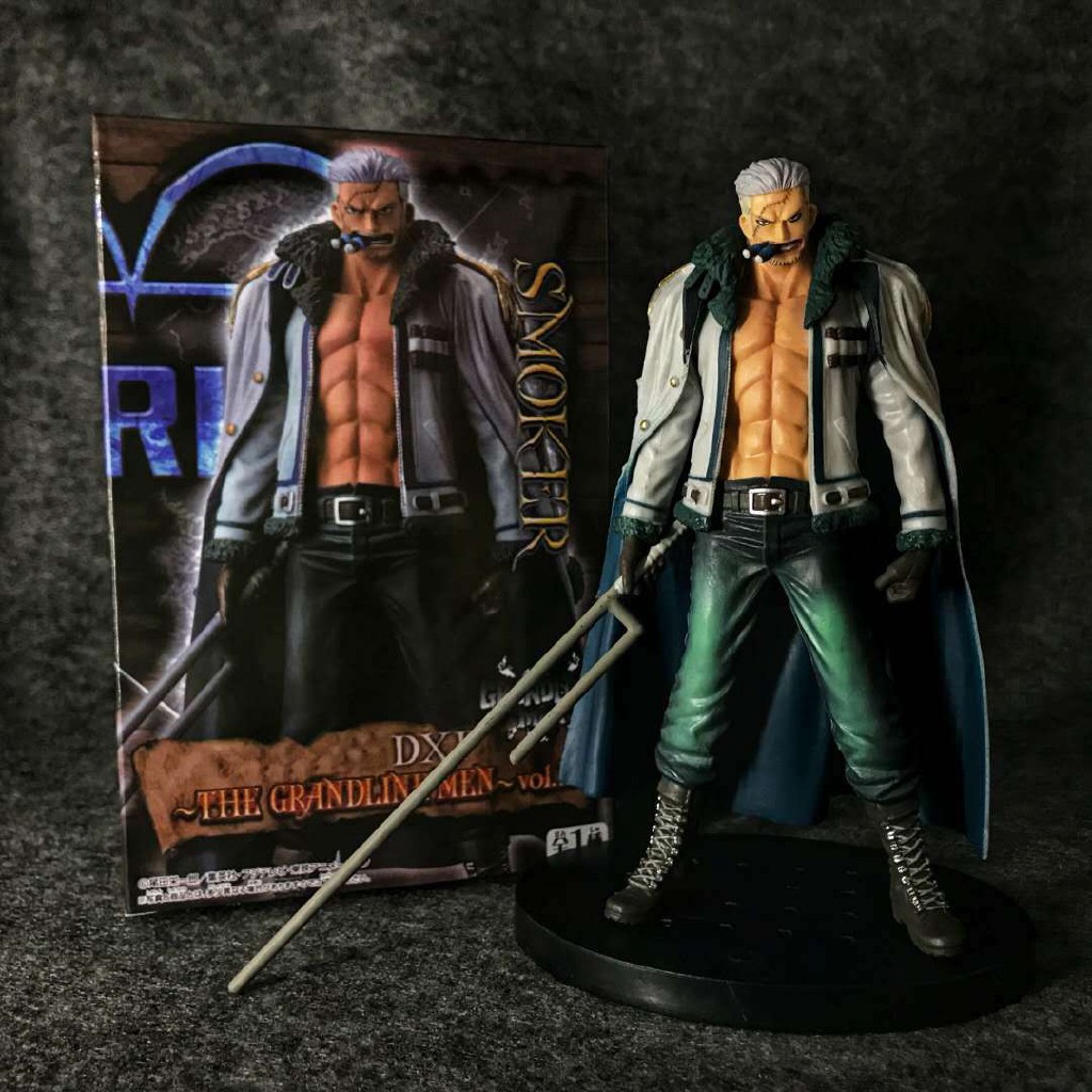Hot One Piece Dxf Smoker Naval Colonel Pvc Action Figure Toy Model Collection Shopee Malaysia