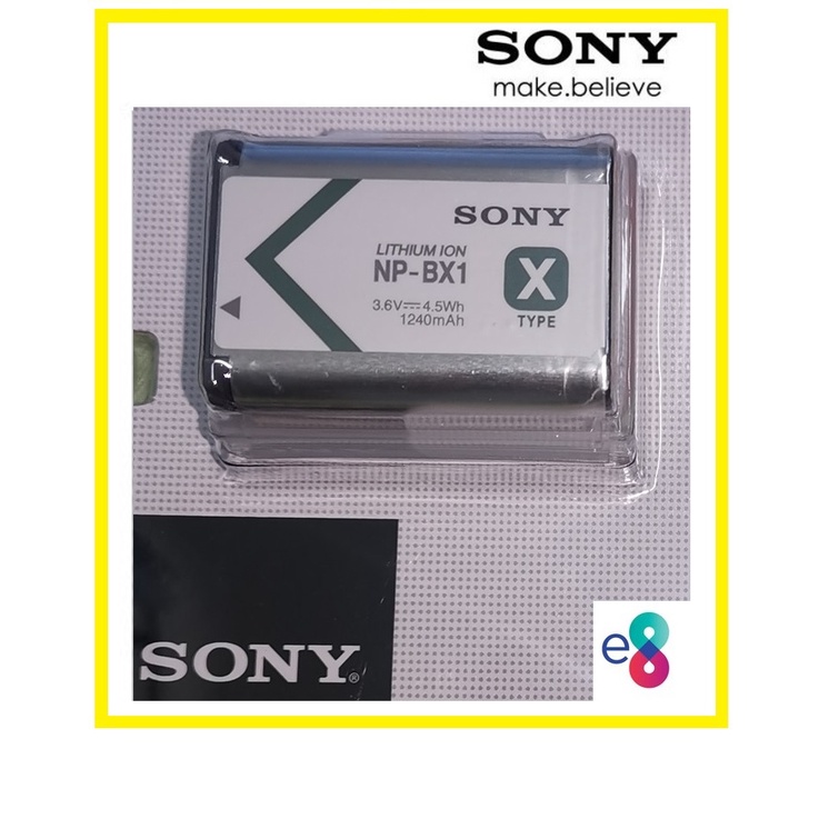 Original Sony Np Bx Npbx Np Bx Npbx Rx Rx Rx Zv Wx Hx Hx Rechargeable Battery