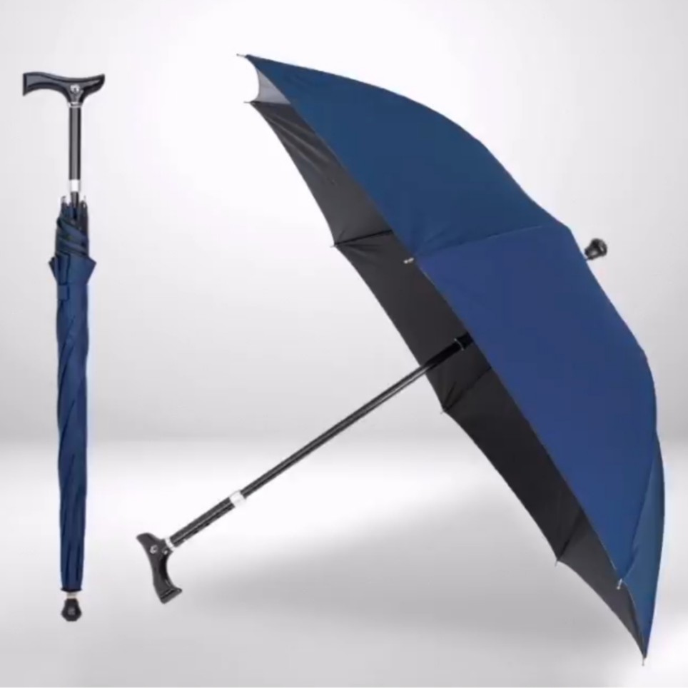 COSWAY Auto Open Adjustable Walking Stick Umbrella Shopee Malaysia