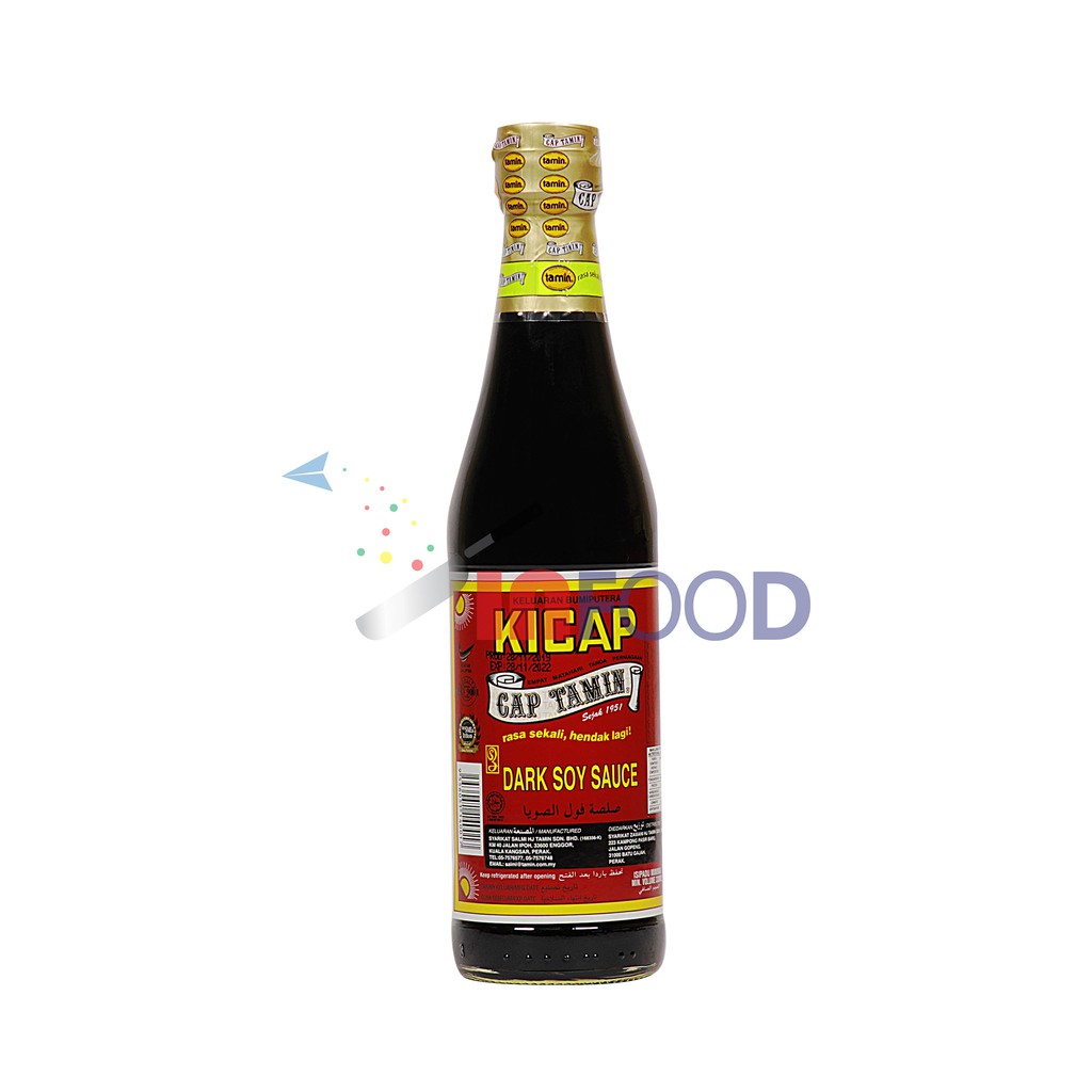 Kicap Cap Tamin / Dark Soy Sauce 350ml Shopee Malaysia