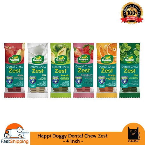 happi doggy dental chew care