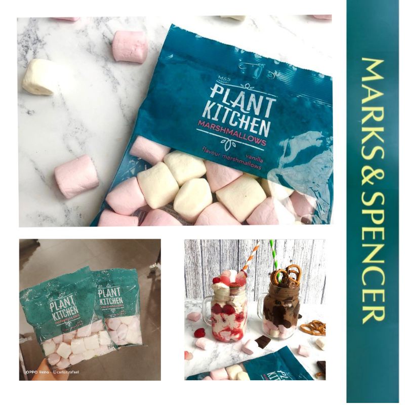 Halal M S Marks Spencer Vegan Plant Based Gelatin Free Soft Marshmallow