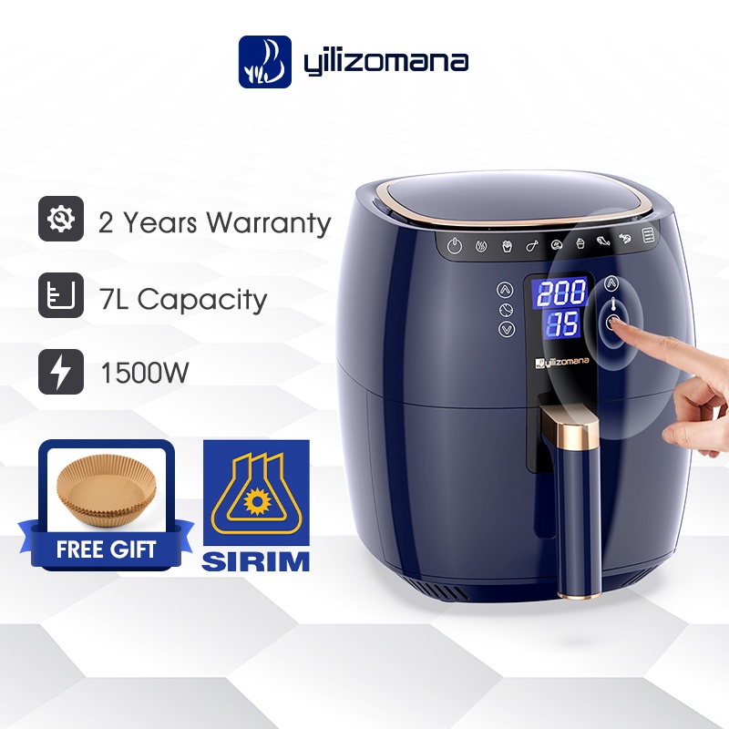 Yilizomana Air Fryer Led Digital Control Multi Cooker Air Fryer Oven