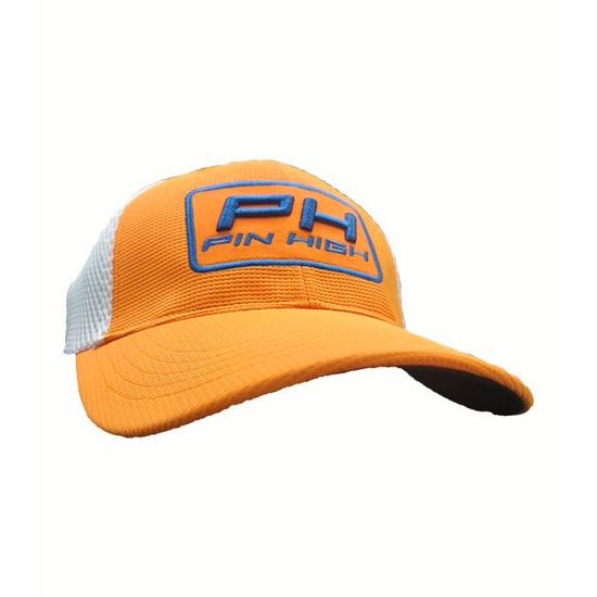 Pin High Golf Cap Reff Orange Shopee Malaysia