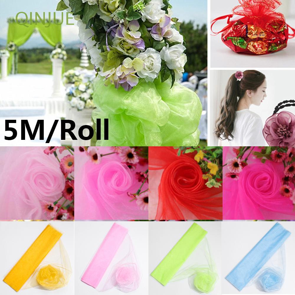 50cm 5m Decor Party Supplies Wedding Favors Venue Decoration