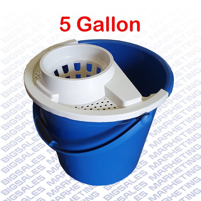 5 Gallon BIGSALES Mop Bucket Mop Pail / Bekas Plastik Baldi Tong Mop
