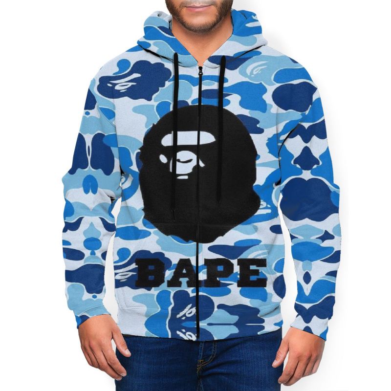 custom bape hoodie