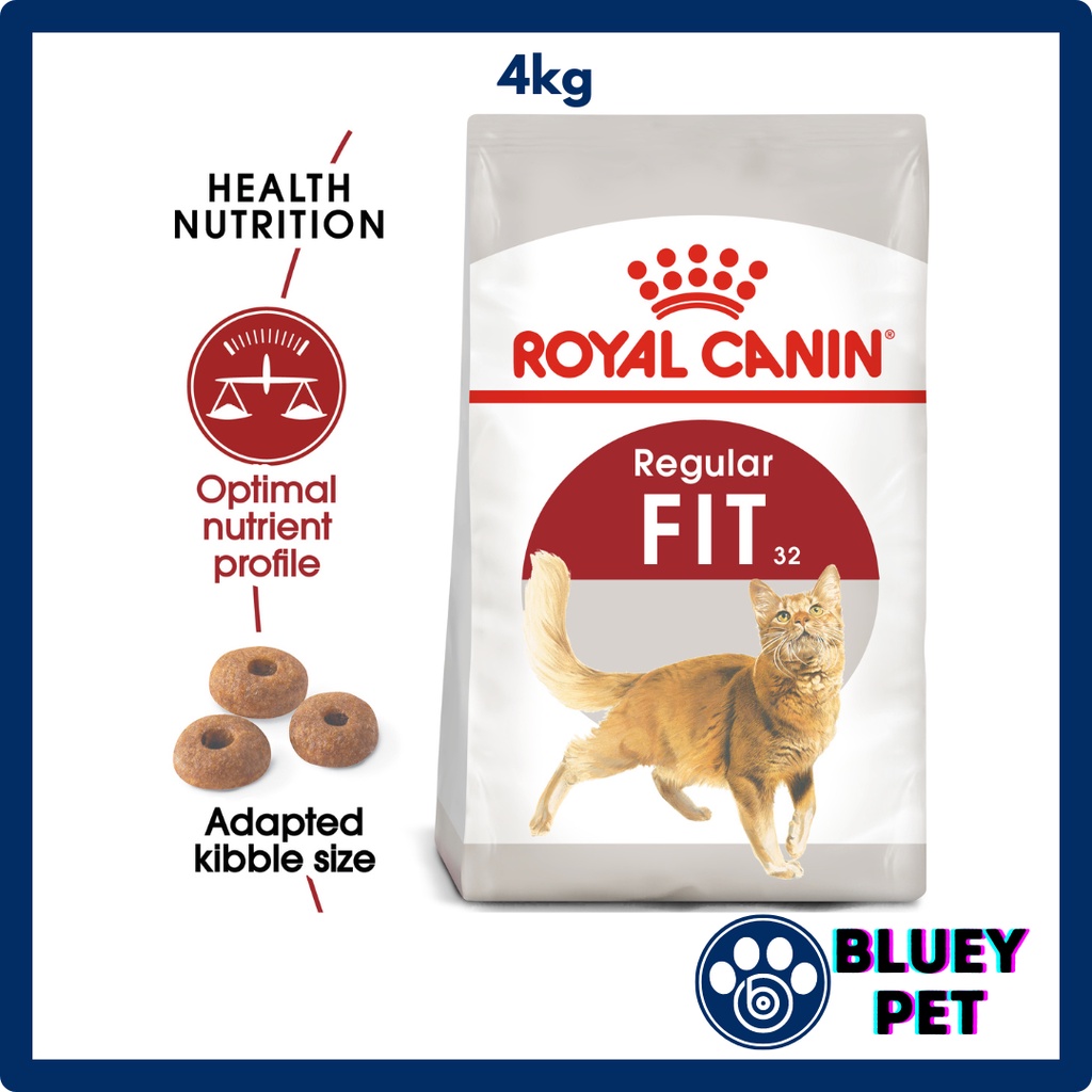 Royal Canin Feline Health Nutrition Fit 32 Adult Dry Cat Food 4kg Shopee Malaysia 2464