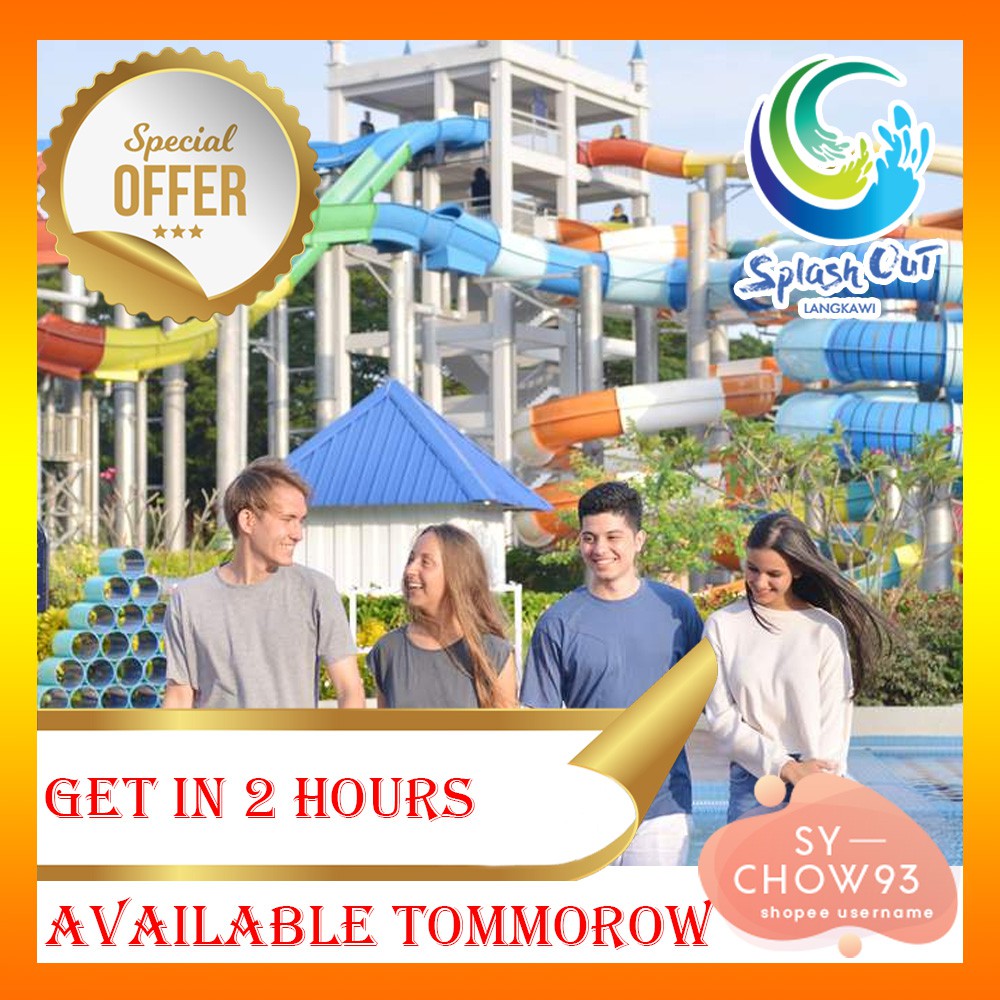 (PROMO) Splash Out Water Theme Park Ticket in Langkawi | Shopee Malaysia