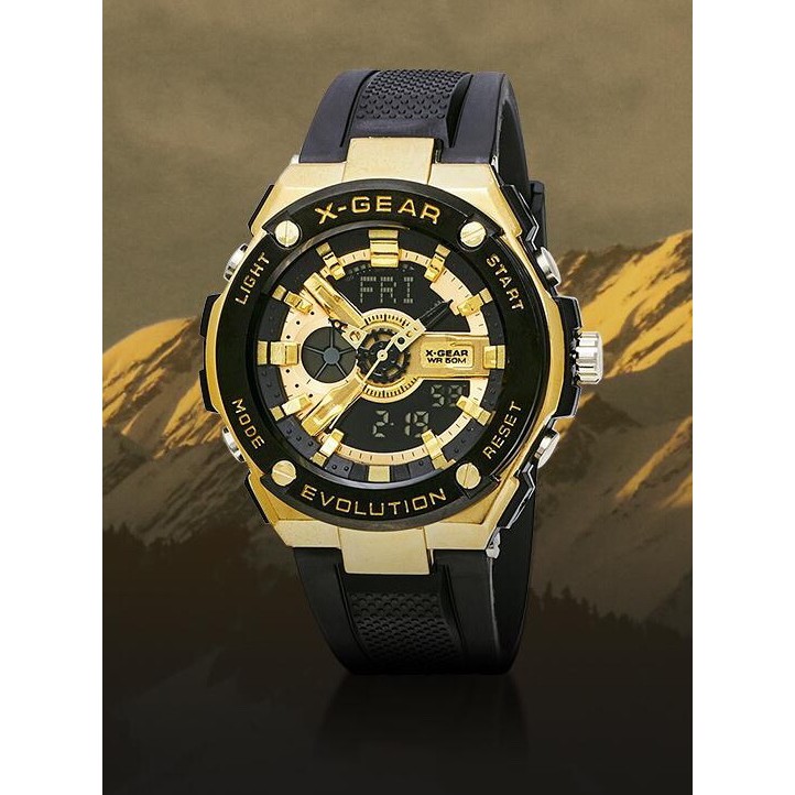 XGEAR 100 ORIGINAL WATCH XG3788C BLACK/GOLD Shopee Malaysia