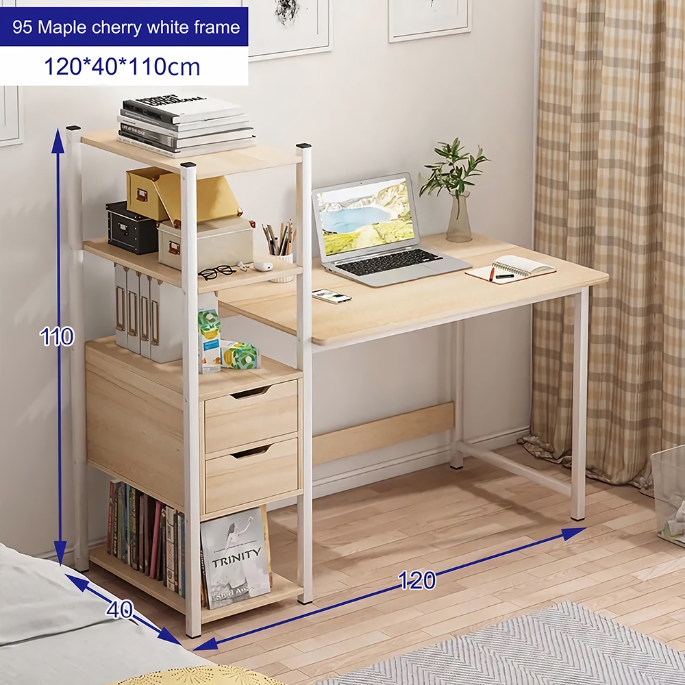 Computer Tables Laptop Study Table Rack Meja Komputer Shopee Malaysia ...