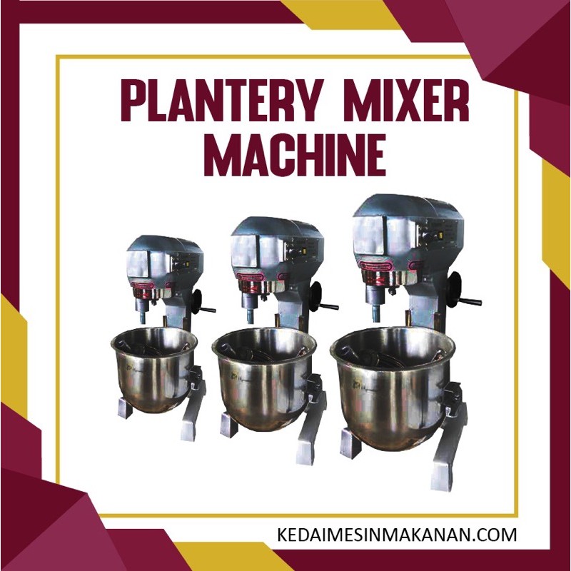 Planetary Mixer Mesin Uli Tepung Shopee Malaysia