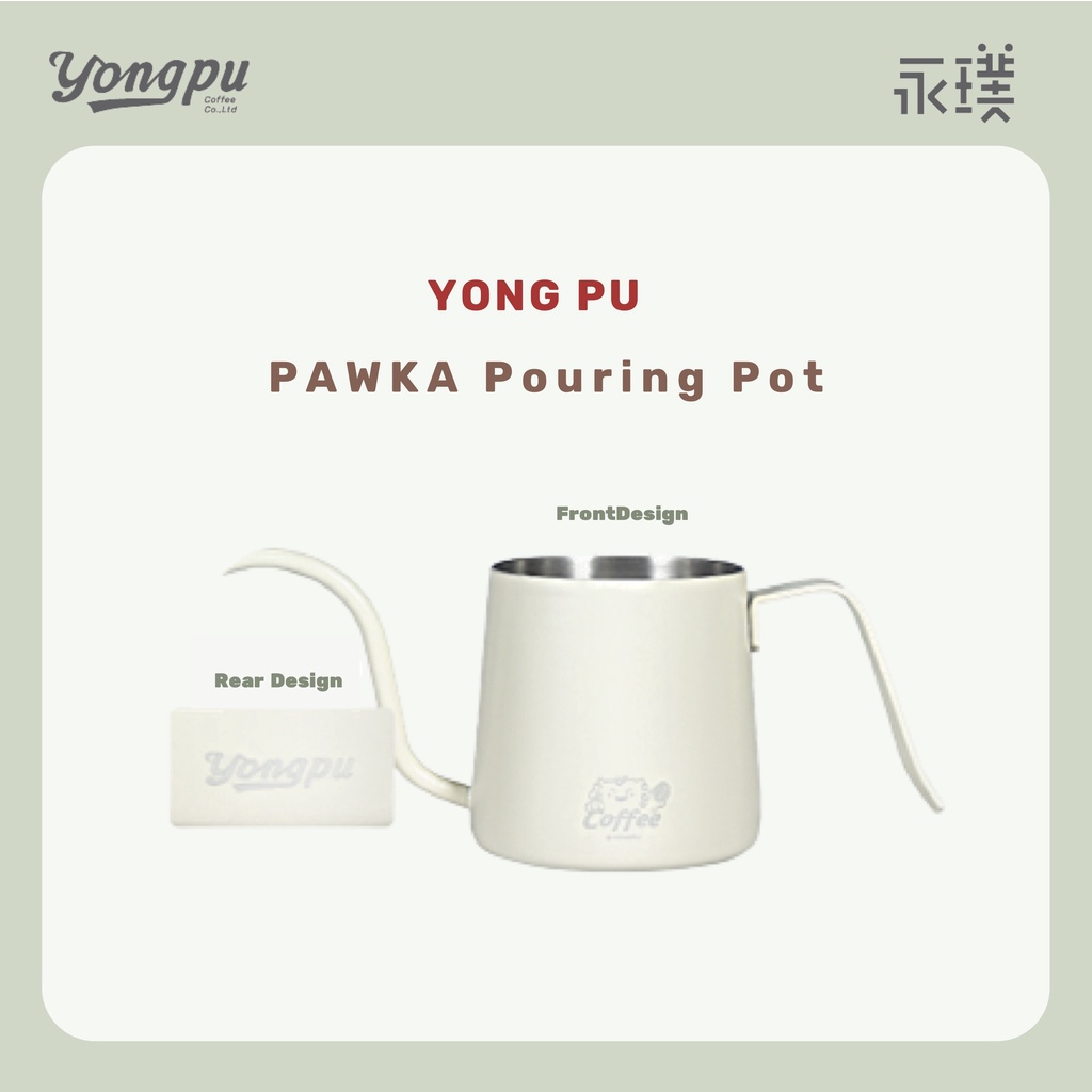 🇲🇾 Yongpu Pawka Drip Coffee Drip Pot Pouring Pot 304 Stainless Steel🇲🇾 永璞咖啡 Shopee Malaysia
