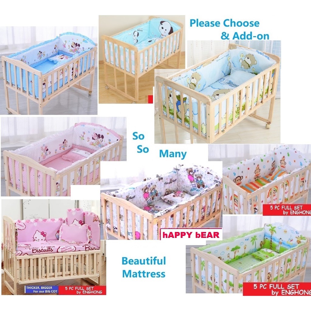 large cot bumper