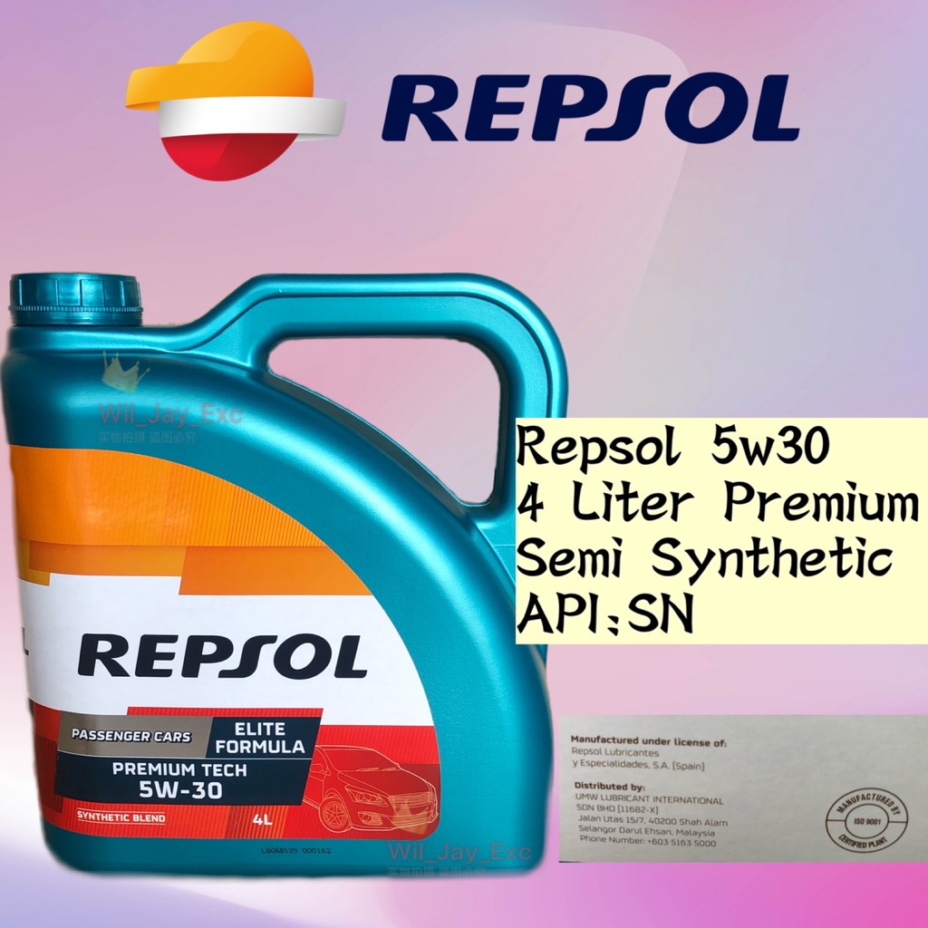 Моторное масло repsol 5w30