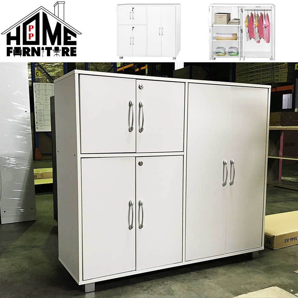 PP HOME Multipurpose rack Wardrobe/Kitchen cabinet/Bookcase/Storage cabinet/Shoe cabinet/Almari ...