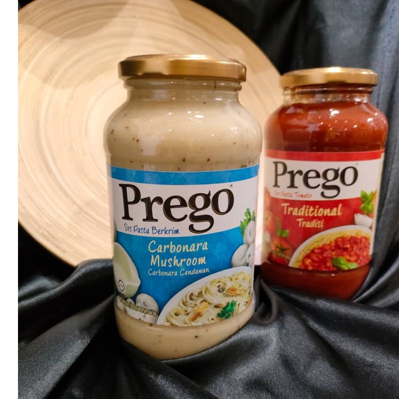 Buy Prego Spaghetti Sauce Carbonara Traditional Tomato Mushrooms Seetracker Malaysia