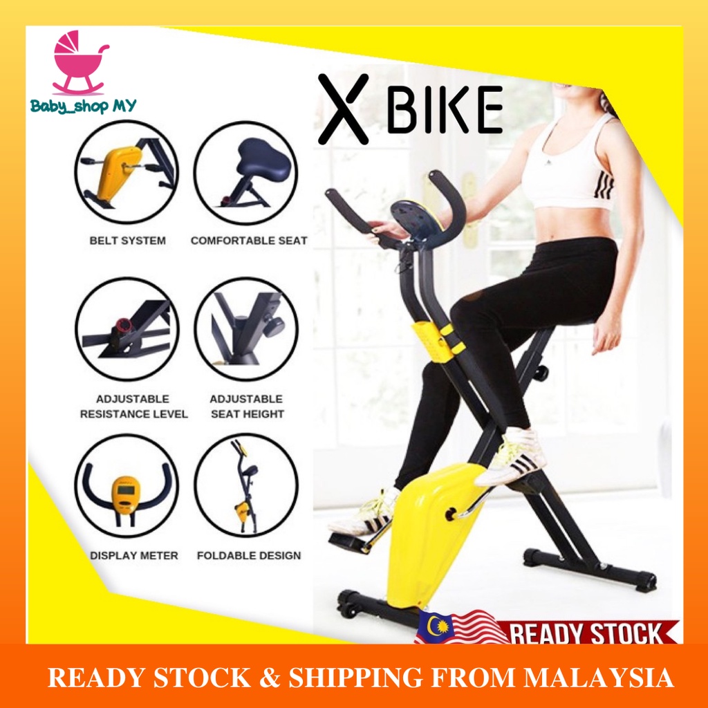 gymax magnetic exercise bike