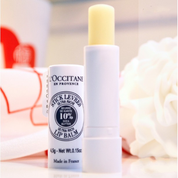 L Occitane Shea Butter Lip Balm 4 5g Lip Dryness Moisturizing