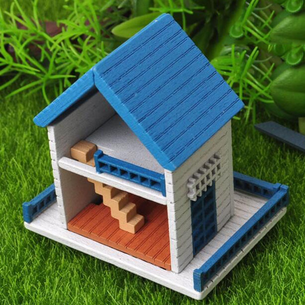 1 12 Dollhouse Miniature Diy Doll House Kits Assembly Attic Kids