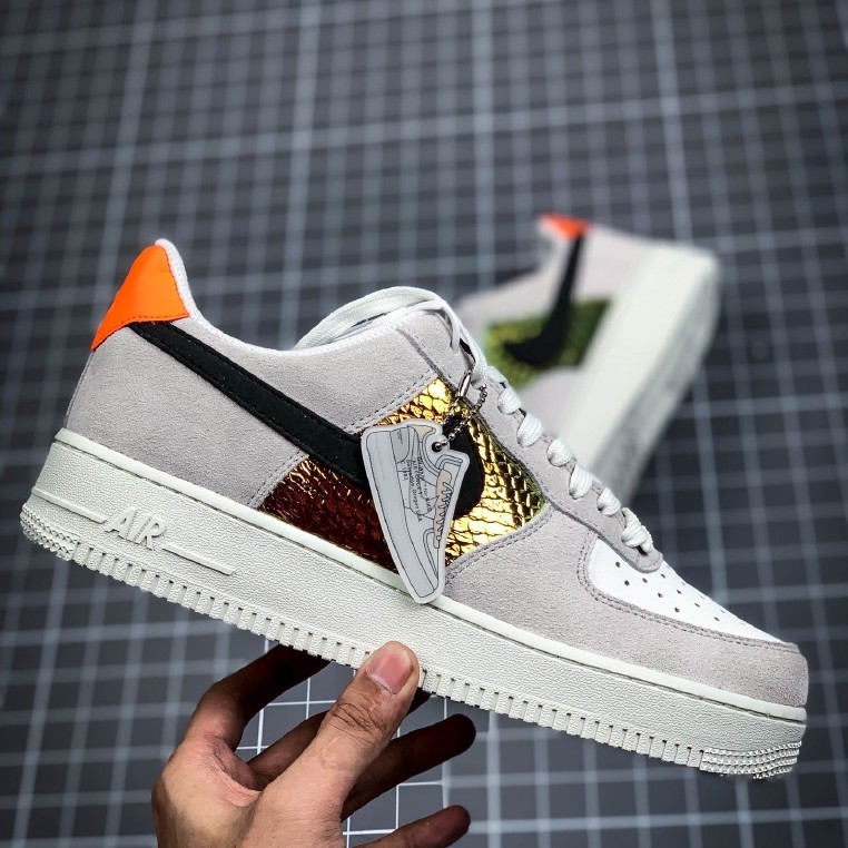 nike air force 1 iridescent snakeskin