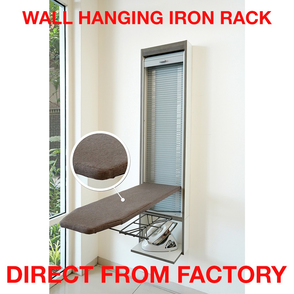 Iron Board Foldable Wall Hanging Shopee Malaysia