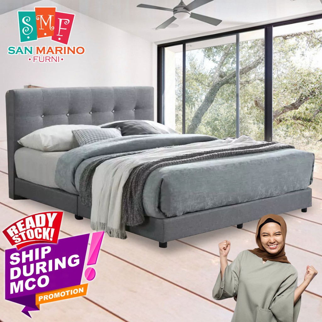 [SHIP DURING MCO] SINGLE CREAM COLOR Swiss Foundation Divan / Leather