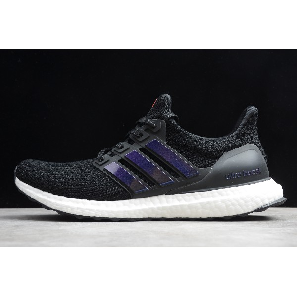 black and purple ultra boost