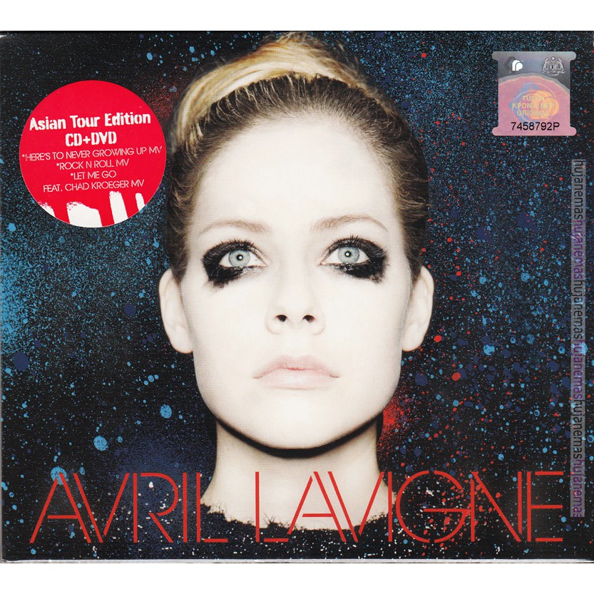 AVRIL LAVIGNE - Asian Tour Edition SONY MUSIC DELUXE EDITION CD + DVD ...