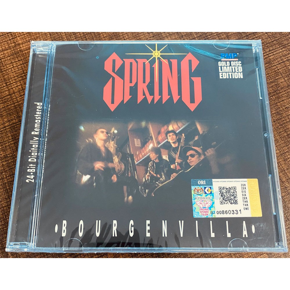 Spring Bourgenvilla Album Cd 10 Lagu Gold Disc Limited Edition Shopee Malaysia