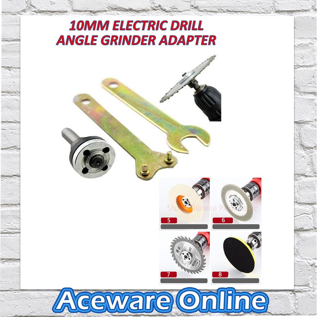 10MM ELECTRIC DRILL ANGLE GRINDER ADAPTER Shopee Malaysia