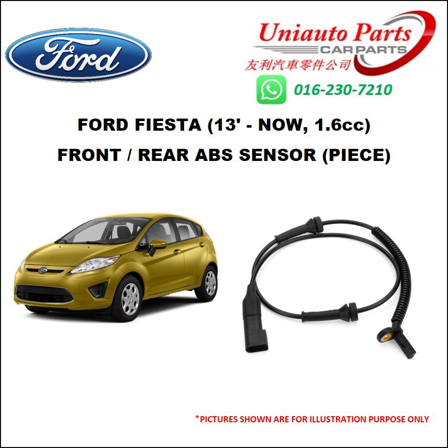 ABS Wheel Speed Sensor Front MOTORCRAFT BRAB-392 fits 14-19 Ford Fiesta
