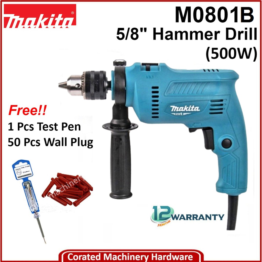 [CORATED] Makita Mt M0801B Hammer Drill (5/8