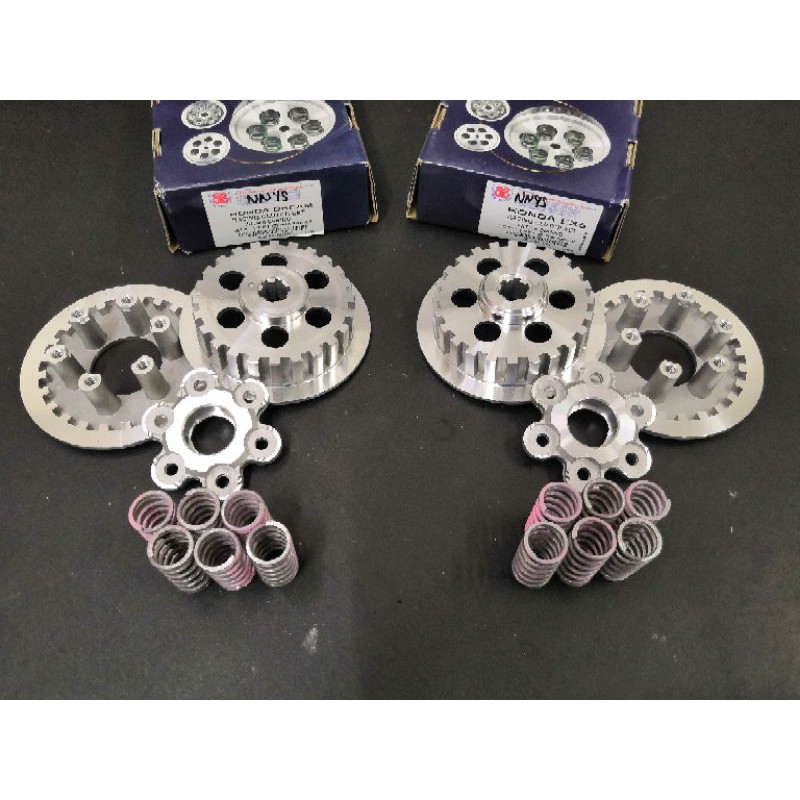 Ex5 Dream W100 Racing Clutch 6 Spring Sys Hyper Wave 100 Mangkuk Clutch Boss Pressure Shopee Malaysia