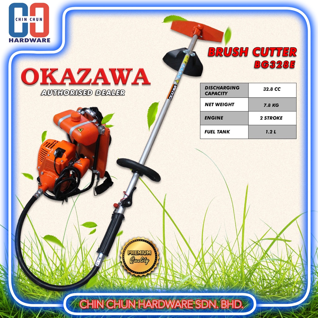 OKAZAWA/DAEWOO BRUSH GRASS CUTTER MACHINE|MESIN PEMOTONG RUMPUT|MESIN POTONG RUMPUT|TALI RUMPUT|SUBANG|CHIN CHUN