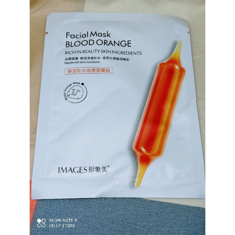 CHAPPALANG IMAGES Blood Orange Facial Mask Shopee Malaysia