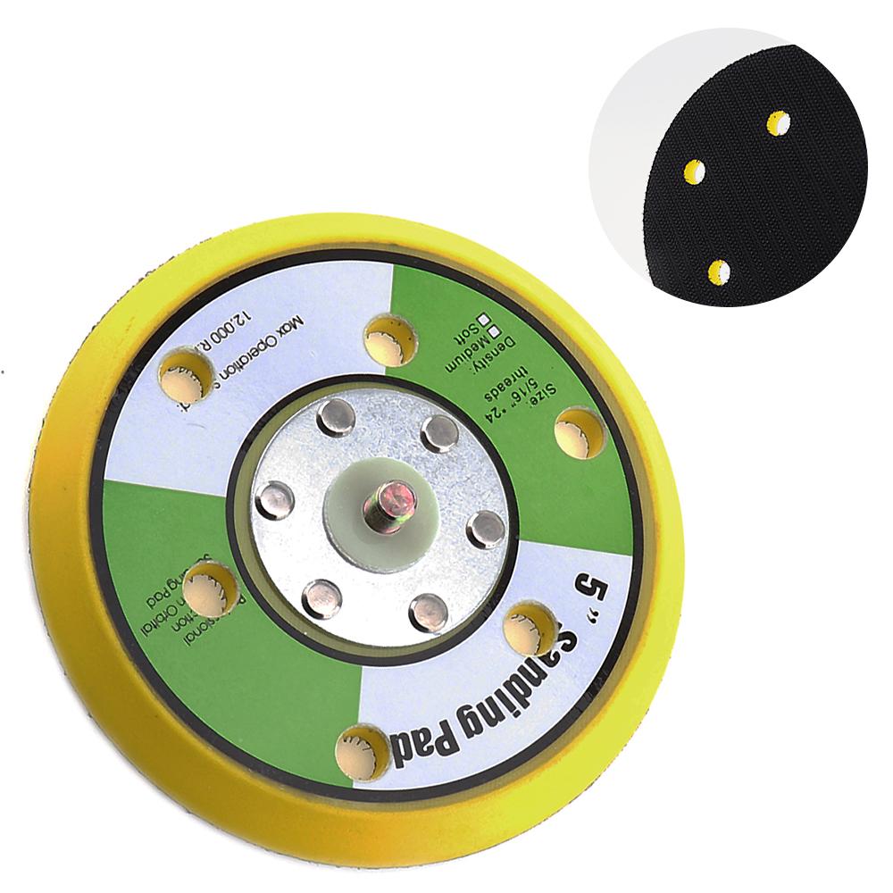 5 Inch Dual ActionOrbital Sanding Pad with 6 Holes