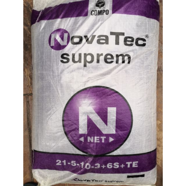 Buy Rm5 33 Kg Novatec Suprem 21 5 10 3 6s Te Growth Fertilizer Baja Subur Supreme Premium 紫肥王 Seetracker Malaysia