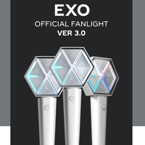 100 Korea Original Official Exo Lightstick Ver 3 0 Battery Pack Pre Order Shopee Malaysia