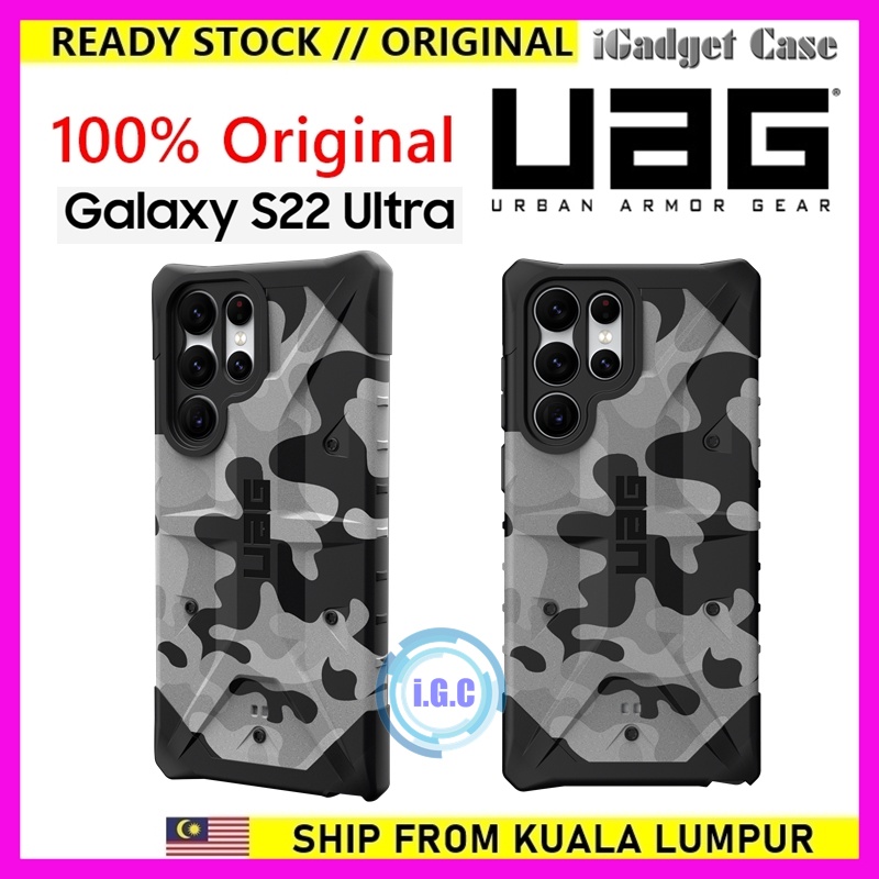 Original UAG Urban Armor Gear Pathfinder SE midnight camo Galaxy S22 Ultra case casing cover