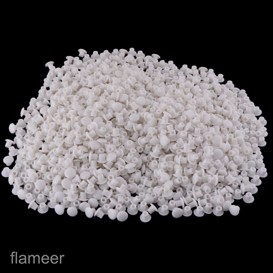1000pcs Furniture Door Hinge Hole Cap Cover Screw Hole Blanking