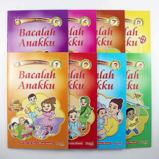 BACALAH ANAKKU * SIRI CEPAT MEMBACA BUKU 1-8 | Shopee Malaysia