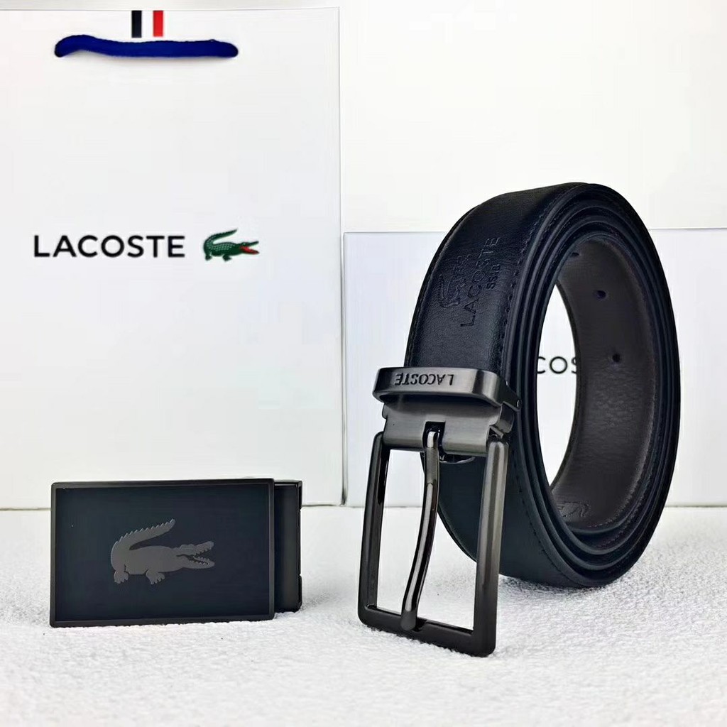 lacoste belt mens