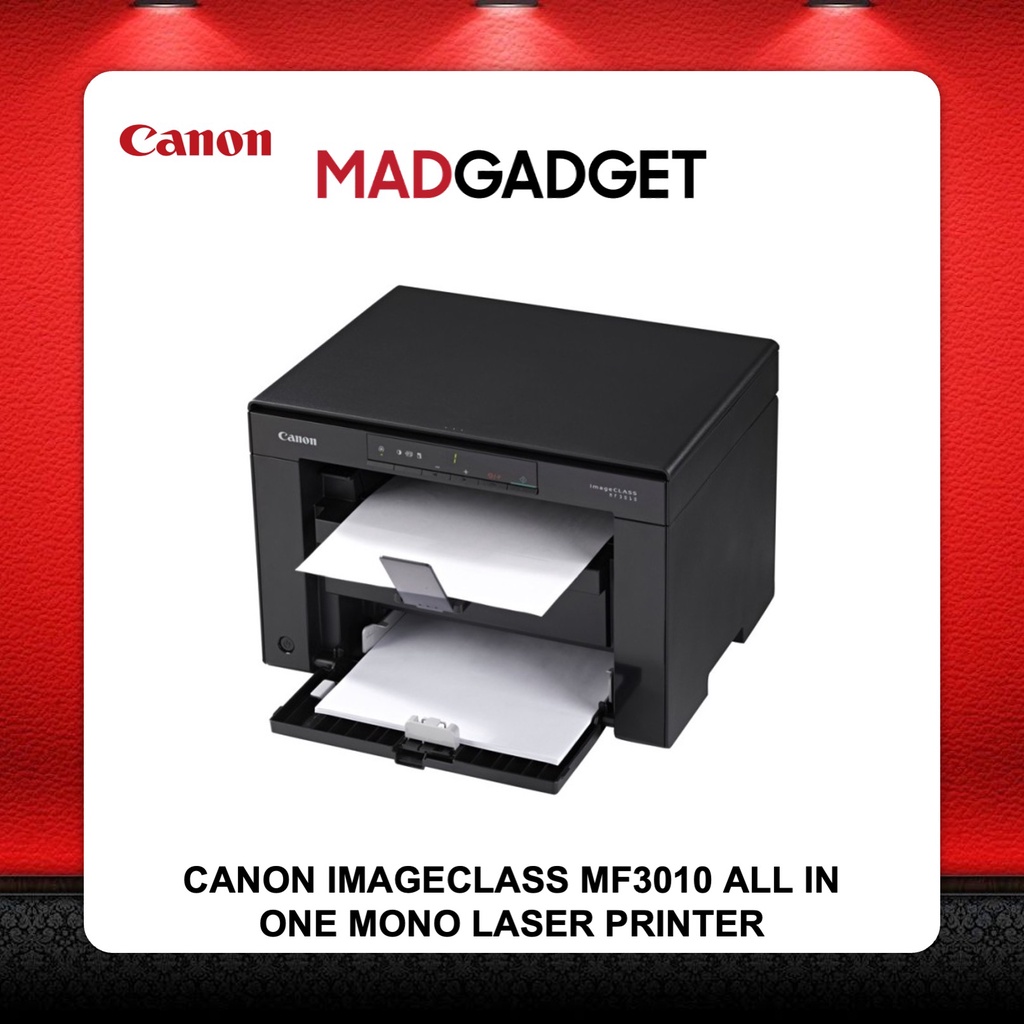 Canon Imageclass Mf3010 All In One Mono Laser Printer Shopee Malaysia 8684