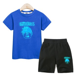 summer boys t shirt roblox minecraft cartoon childrens clothes