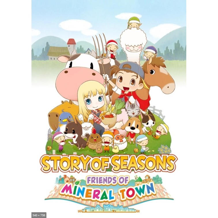 STORY OF SEASONS: Friends of Mineral Town Harvest moon ...